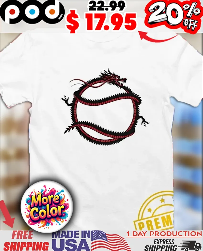 Dragon Ball design paint shirt