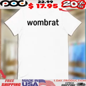 Dylan Thomas Lewis Wombrat Shirt