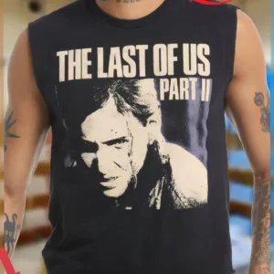 Ellie Face The Last Of Us Part II Retro Shirt