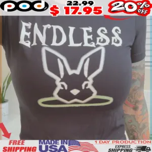Endless Bunny Head Rabbit Streetwear Style Shirt