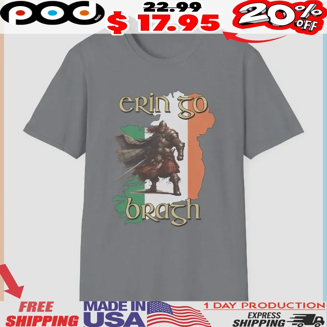 Eringo Brach proud Irish nationalists and the Irish diaspora St Patrick's day shirt