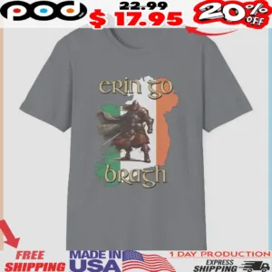 Eringo Brach proud Irish nationalists and the Irish diaspora St Patrick's day shirt