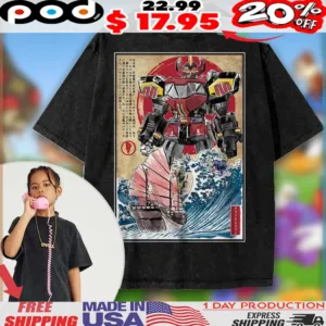 Power Ranger Animated For Kids Shirt