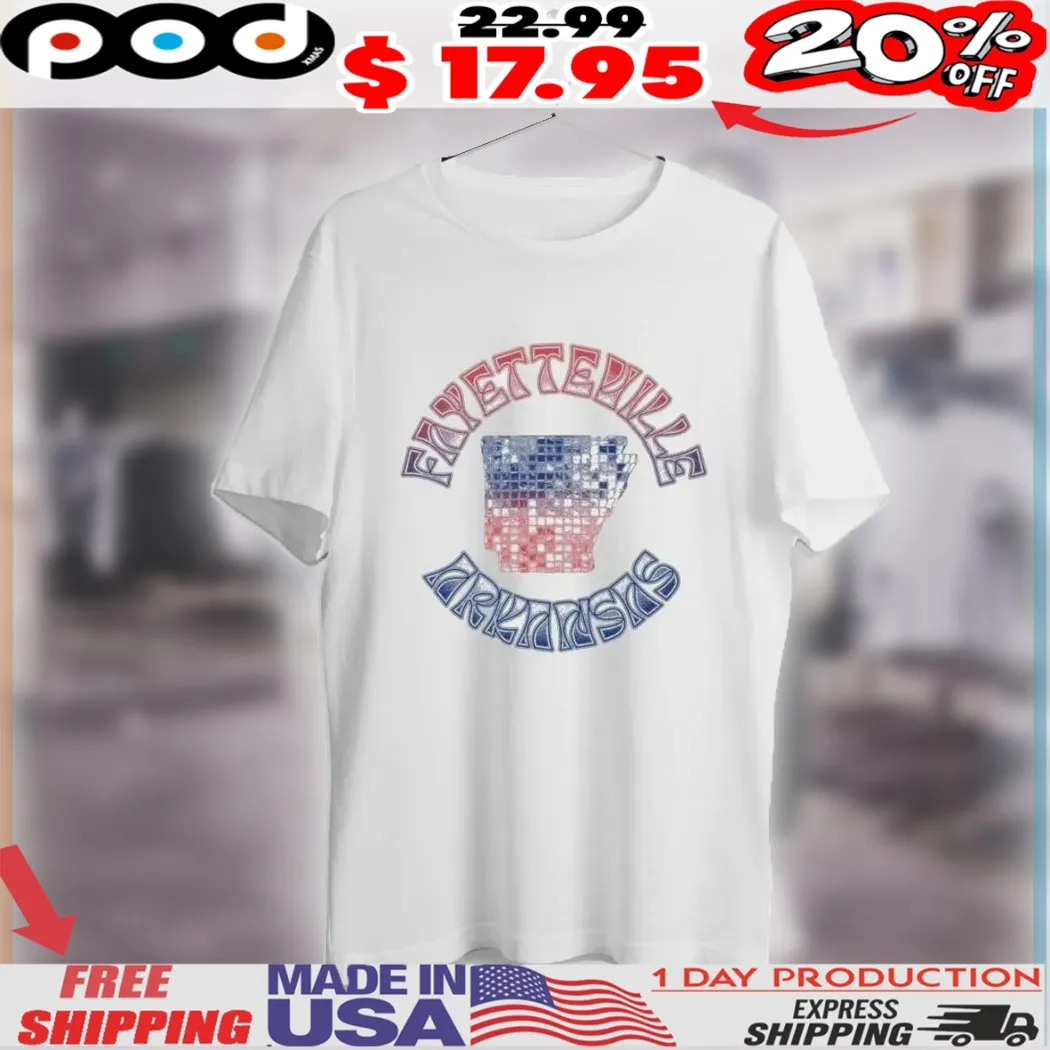 Fayetteville Arkansas Disco City Shirt