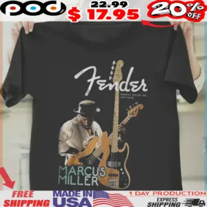 Fender Marcus Miller Sig Jazz Bass Marcus Miller Shirt