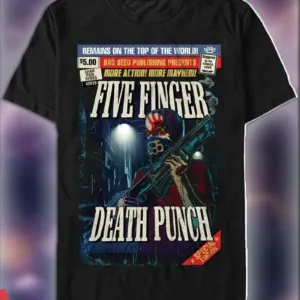 Five Finger Death Punch Comic Cover Special Edition Shirt