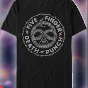 Five Finger Death Punch Ouroboro snake Shirt