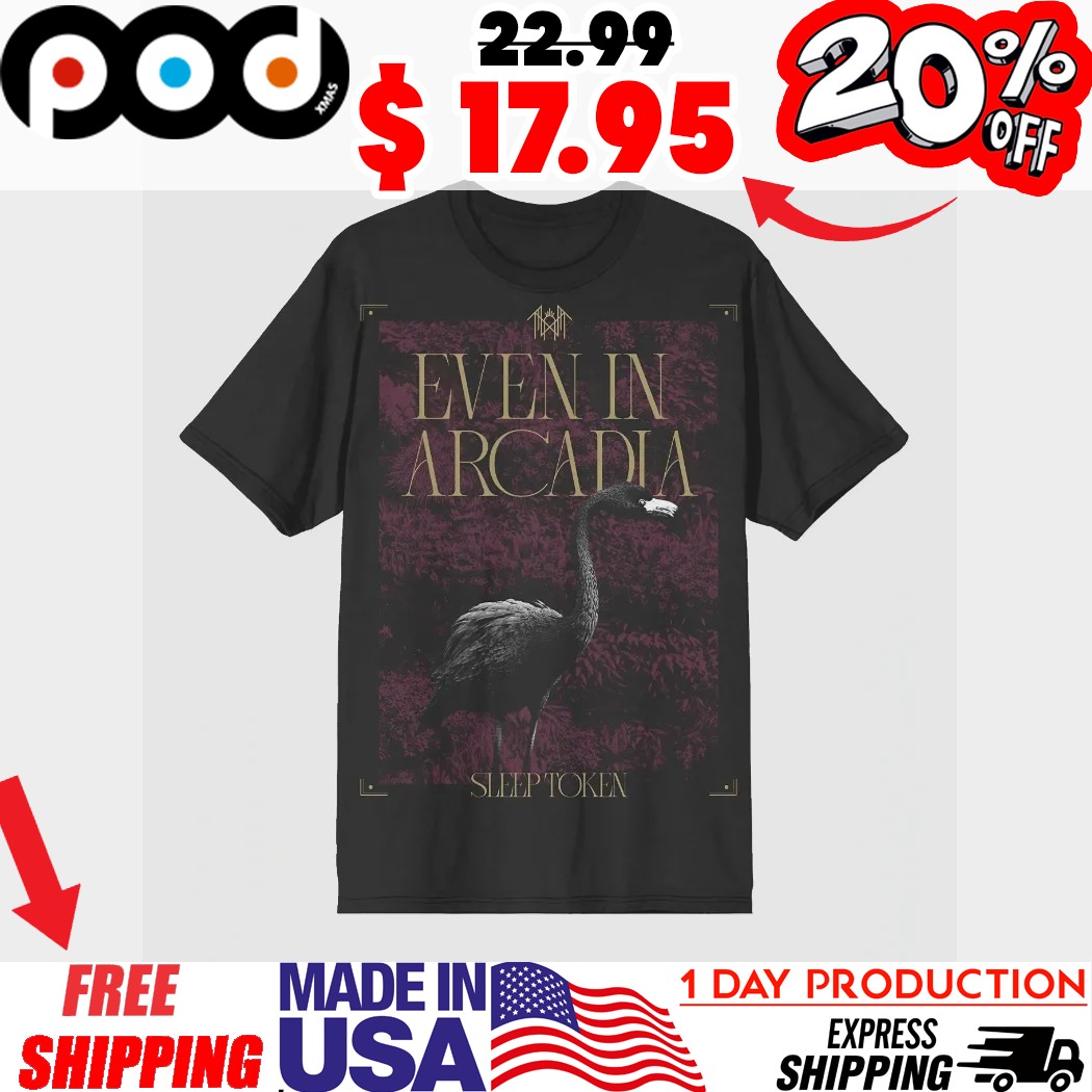Flamingo Sleep Token Even In Arcadia Tour 2025 Shirt Flamingo Sleep Token Even In Arcadia Tour 2025 Shirt