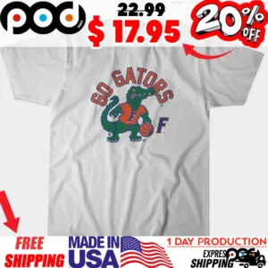 Florida Gators Albert Mascot Basketball shirt