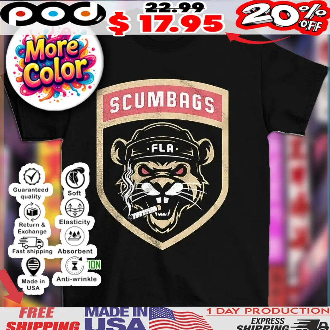 Florida Scumbags FLA mascot shirt