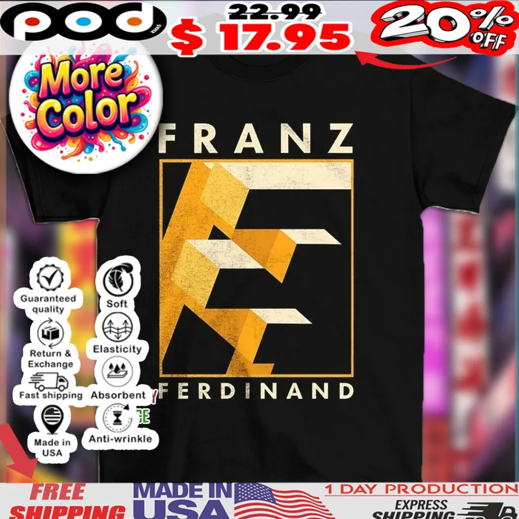 Franz Ferdinand logo vintage shirt