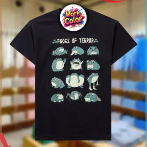 Frogs Of Terror Horror Frog Illustrations Shirt
