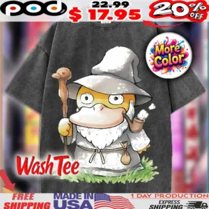 Ganduck The Grey Edvard Munch Wizard Duck Anime Meme Shirt