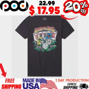 Grateful Dead Bears Poker Game Cards shirt