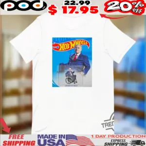 Greg Abbott Governor Hot Wheels Shirt