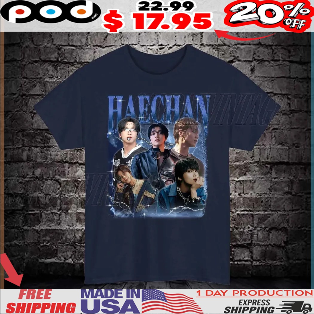 Haechan Vintage Bootleg Limited Edition Kpop Haechan Gift for NCT Fans Shirt