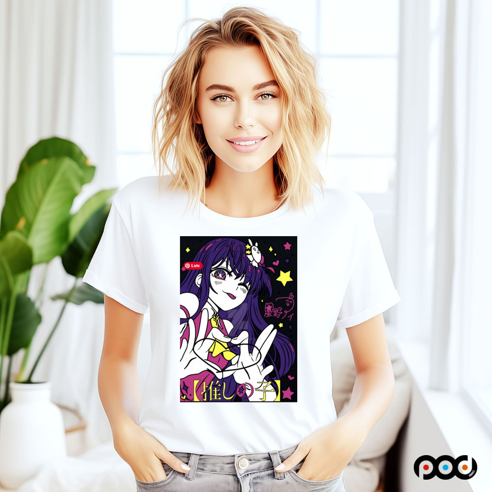 Hand heart Oshi No Ko Ai Hoshino Shirt