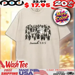 He Was Crushed For Our Iniquities Christian Easter Shirt