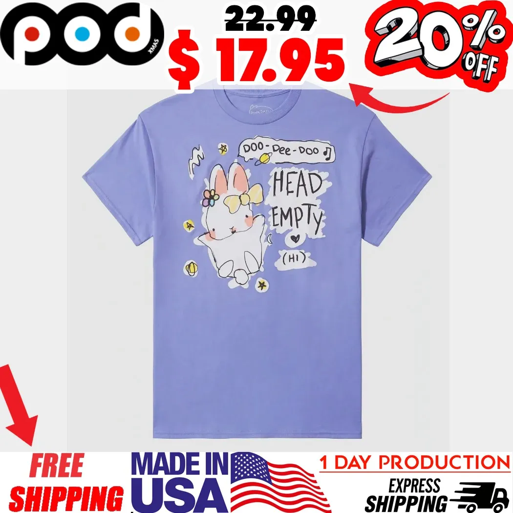 Head Empty Hi Doo Dee Doo Bunny Shirt