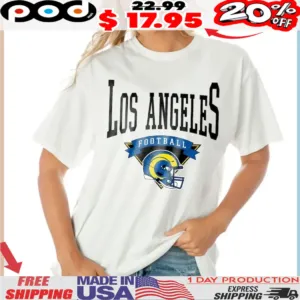 Helmet Los Angeles Football Rams Gameday Couture Enforcer Shirt
