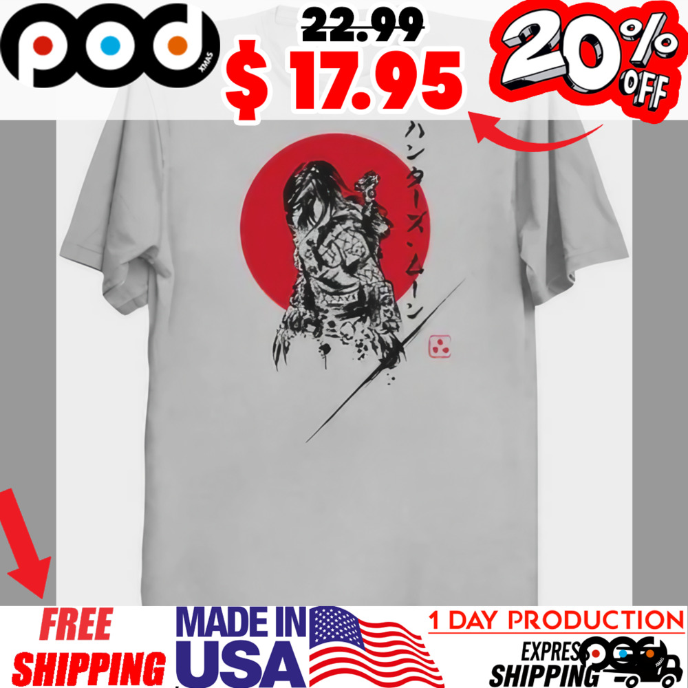Hunter's Moon Samurai Warrior Shirt