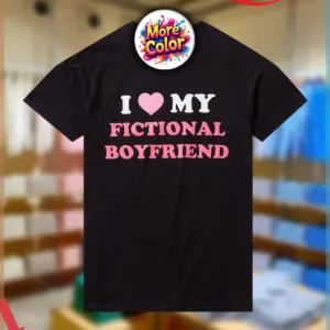 I Heart My Fictional Boyfriend Heart Shirt