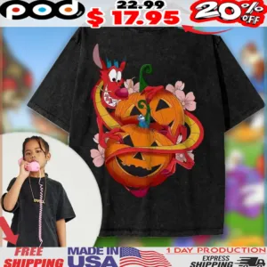 Mushu and Cri-Kee Mulan Animated Halloween For Kids Shirt