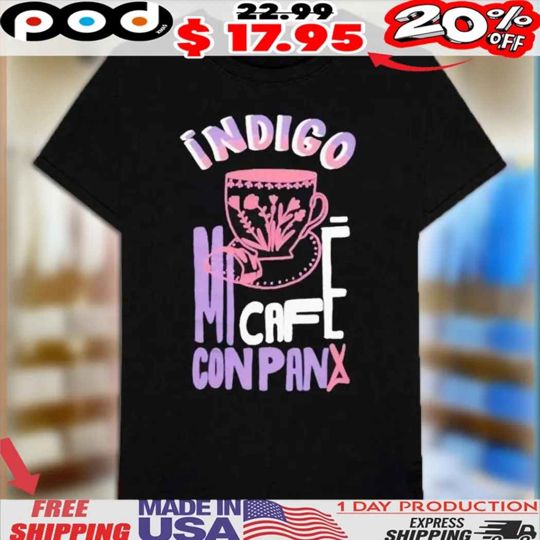 Indigo Cafe Con Pan Shirt