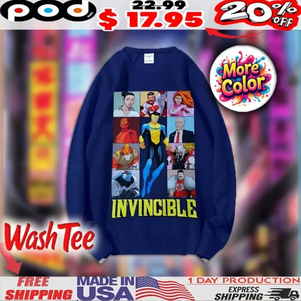 Invincible Characters Image Comics Shirt