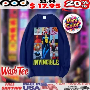 Invincible Characters Image Comics Shirt