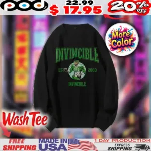 Invincible Est 2003 Comic Shirt