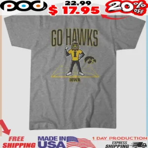 Iowa Basketball Mascot Court University Of Iowa Sport Shirt