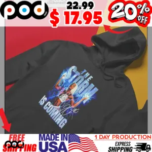 Jade Cargill the storm is coming wrestler signature shirt
