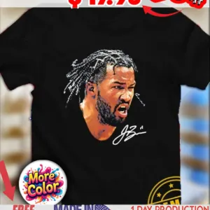 Jalen Brunson NBA big face player signature shirt