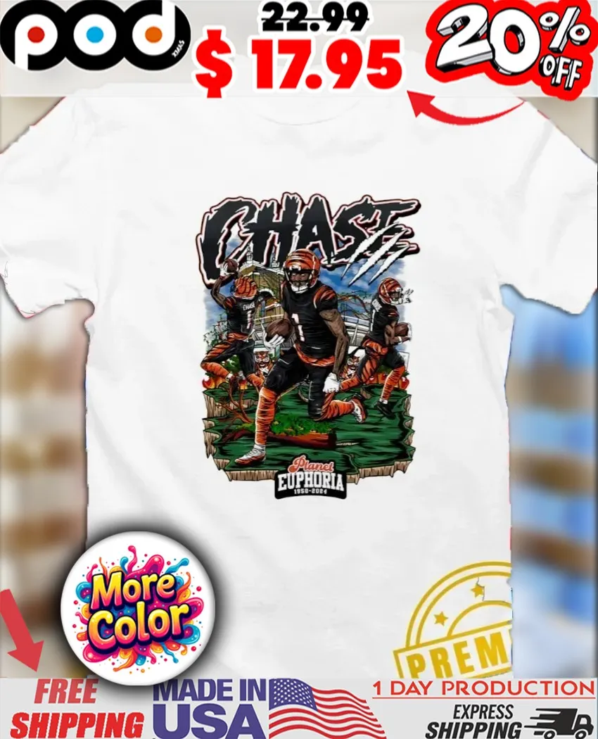 Ja’marr Chase Toon Cincinnati Bengals Football Griddy Comic Planet Euphoria 1950 2024 Shirt Ja’marr Chase Toon Cincinnati Bengals Football Griddy Comic Planet Euphoria 1950 2024 Shirt