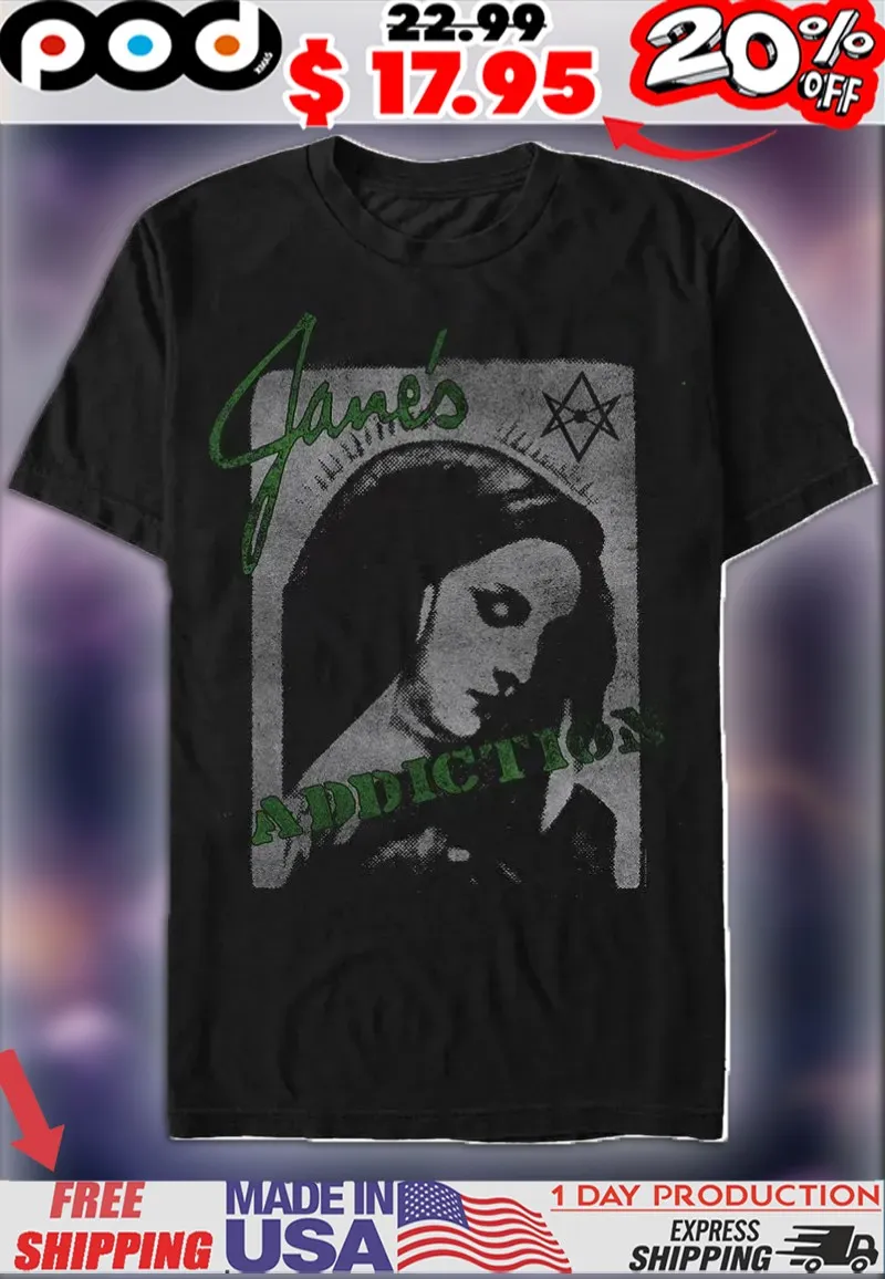 Jane's Addiction Prayer Logo Vintage Style Shirt