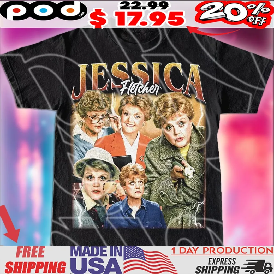 Jessica Fletcher Vintage Bootleg Style Shirt
