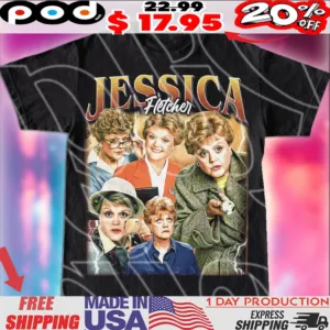 Jessica Fletcher Vintage Bootleg Style Shirt