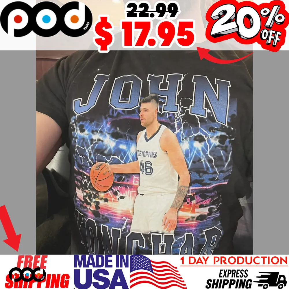 John Konchar basketball shirt