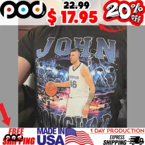 John Konchar basketball shirt