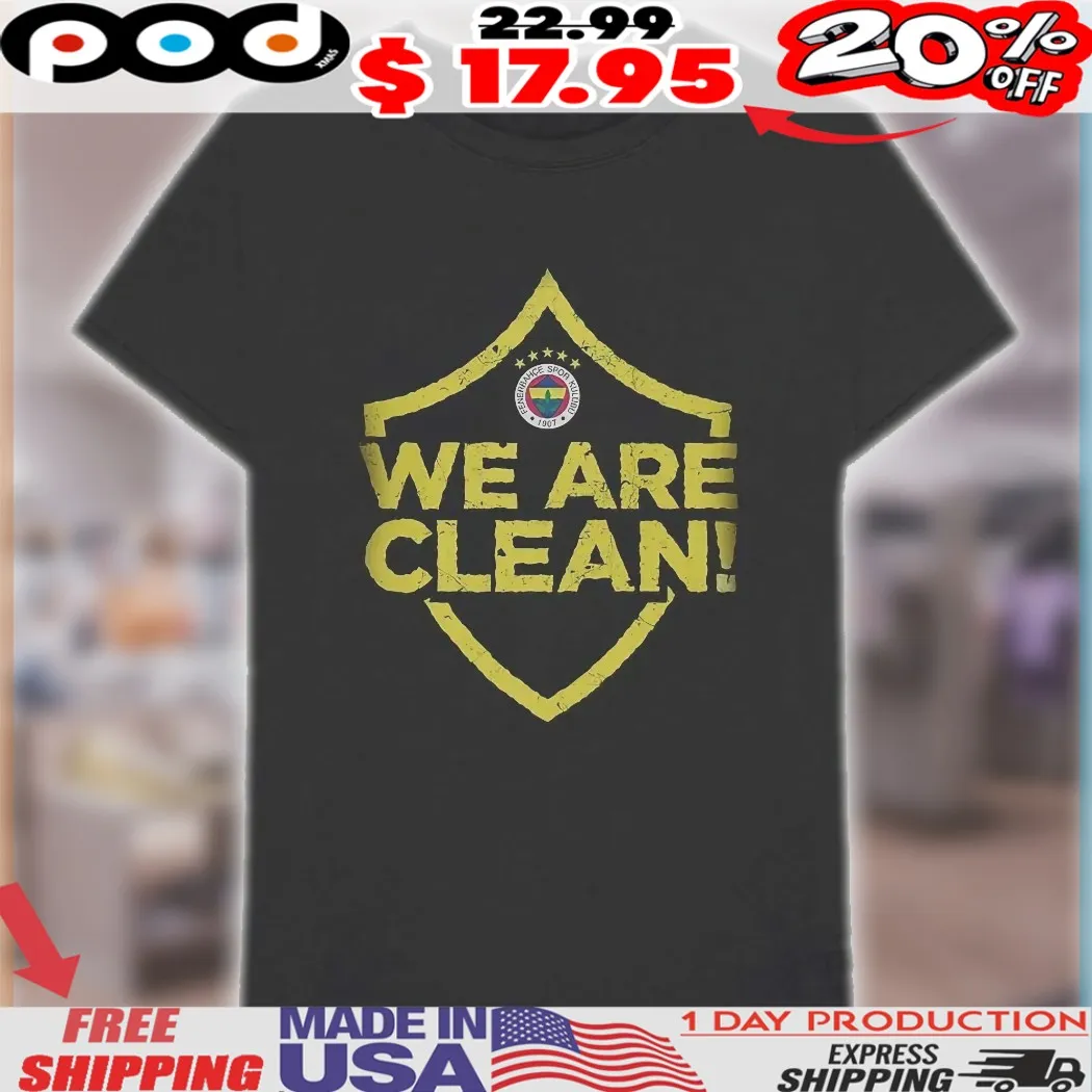 Jose Mourinho We Are Clean Vintage Shirt