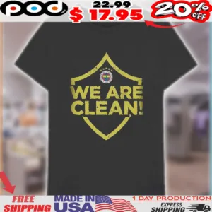 Jose Mourinho We Are Clean Vintage Shirt