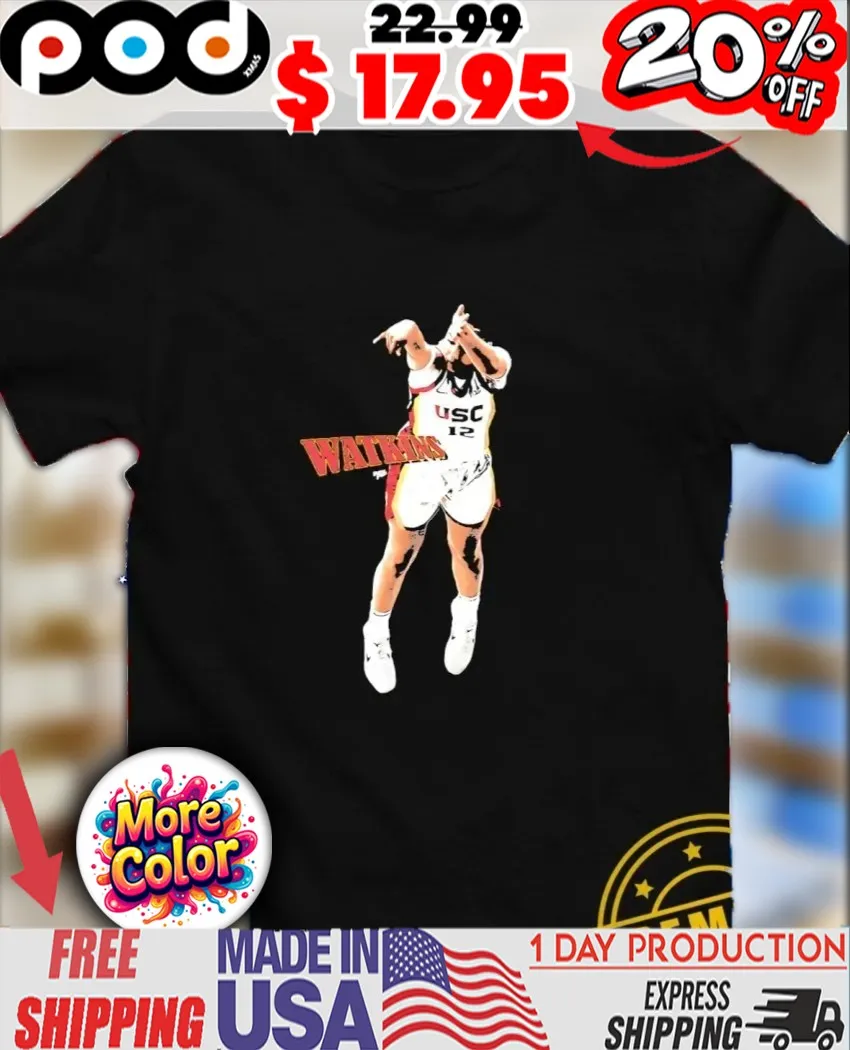 Juju Watkins USC Trojans Basketball dunk shirt
