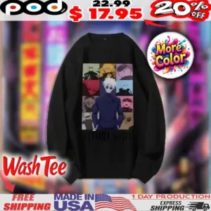 Jujutsu Kaisen Gojo Satoru The Eras Tour Anime Shirt