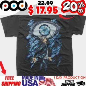 Jujutsu Kaisen Satoru Gojo Infinity Eye Anime Graphic Streetwear Shirt
