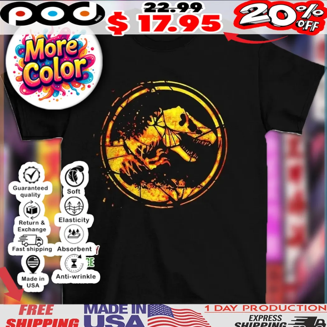 Jurassic Park And Jurassic World Movies Fallen Kingdom Dinosaur Shirt