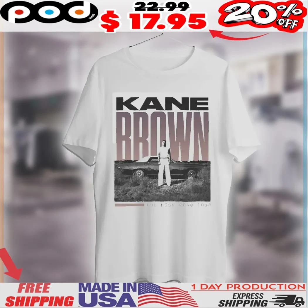 Kane Brown The High Road Tour 2025 Vintage Shirt
