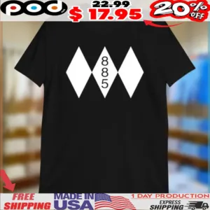 Kristaps Porzingis Wearing Triple Diamond 885 Shirt
