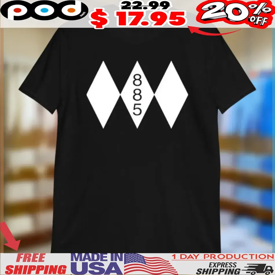 Kristaps Porzingis Wearing Triple Diamond 885 Shirt
