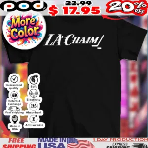 LA’Chaim hockey shirt